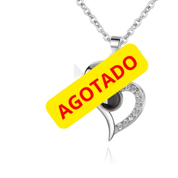 Collar Amor Eterno - 100 Idiomas